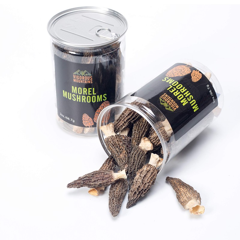 VIGOROUS MOUNTAINS Dried Morel Mushrooms (2Ounces)