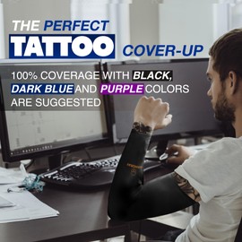 ARMORAY Arm Sleeves for Men - UV Sun Protection - Arm Sleeves for Women - Tattoo Cover Up - Athletic Sports Sleeve for Golf Running Football - Sleeves to Cover Arms for Women & Men