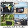 APOLAI 7 Cornhole Carrying Case Fits 4' x 2' Regulation