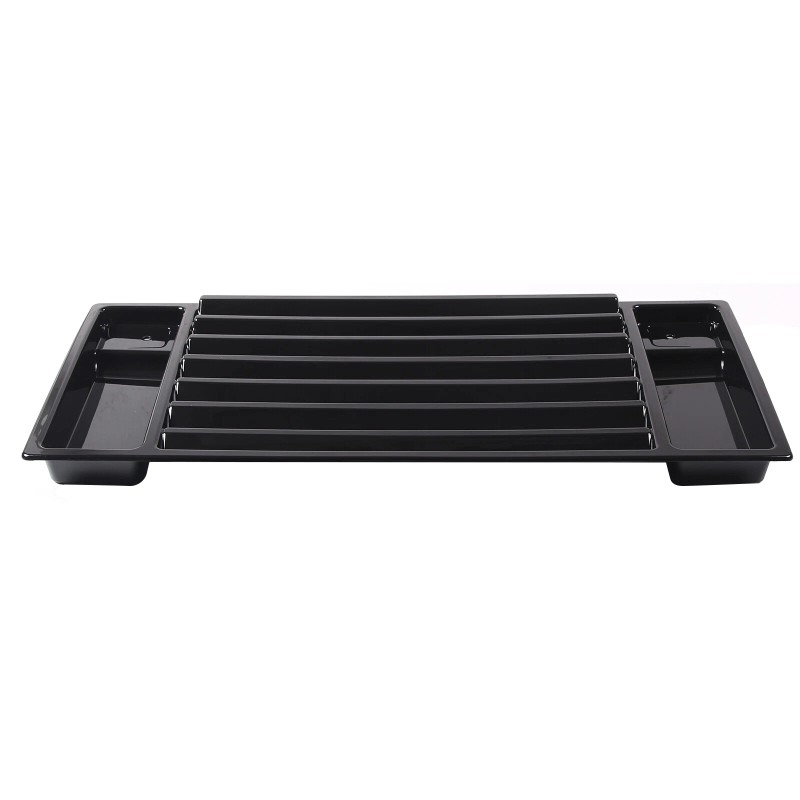 carmotion88 Front Hood Vent Panel Handle Cover Glossy Black Trim