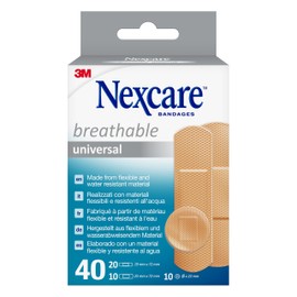 Nexcare Assorted Sizes Universal Strips - Pack of 40