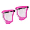 2pcs Protective Face Cover Dustproof Safety Elastic Belt Reusable Face