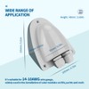 BougeRV Solar Weatherproof Double Cable Entry Gland, Cable Through RV