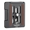LEOFOTO Quick Release Plate NP-50 with Prism Rail Compatible with