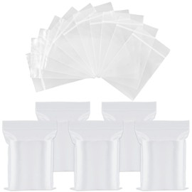 YUTOU Pack of 500 Ziplock Bags, 40 x 60 mm, Zip Lock Bags, Transparent Zip Bags, Sealable Plastic Bags for Storing Small Items