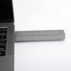 Hard Disk Box Aluminum Alloy USB3.1 to M.2 NVME/SATA SSD