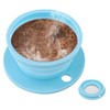 VVGCS Collapsible Pour Over Coffee Dripper Single Cup, Paperless Travel