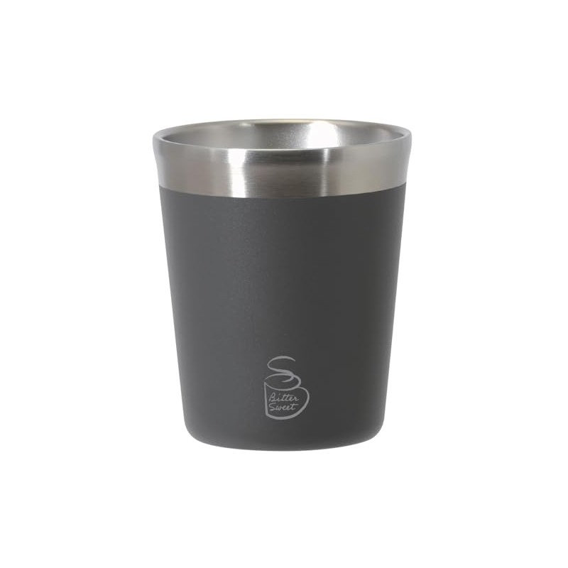 Pearl Metal M-Size Convenience Store Cup, Vacuum Insulated, Bittersweet Brown