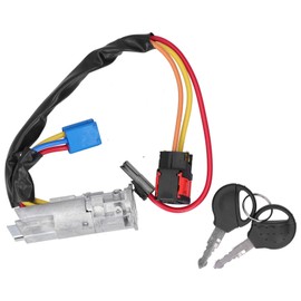 Ignition Starter Switch Lock Barrel Keys 4162P0 Good ABS Aluminium Alloy Material Rust Rusting Resistant Stable Performance 206 406 XSARA 1999‑2010