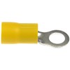 Dorman 86461 4 Gauge Ring Terminal 3/8 Yellow, 2 Pack