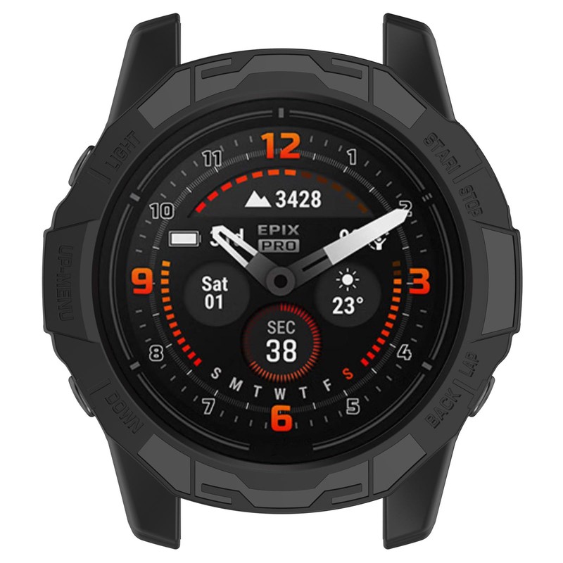 LOKEKE Compatible with Garmin Epix Pro 42mm Protective Case Cover,