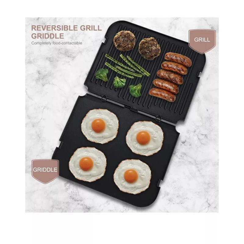 FOCOllK Griddler Plates Replacement for Cuisinart Griddler GR-4NP1 5-in-1,as Cuisinar...