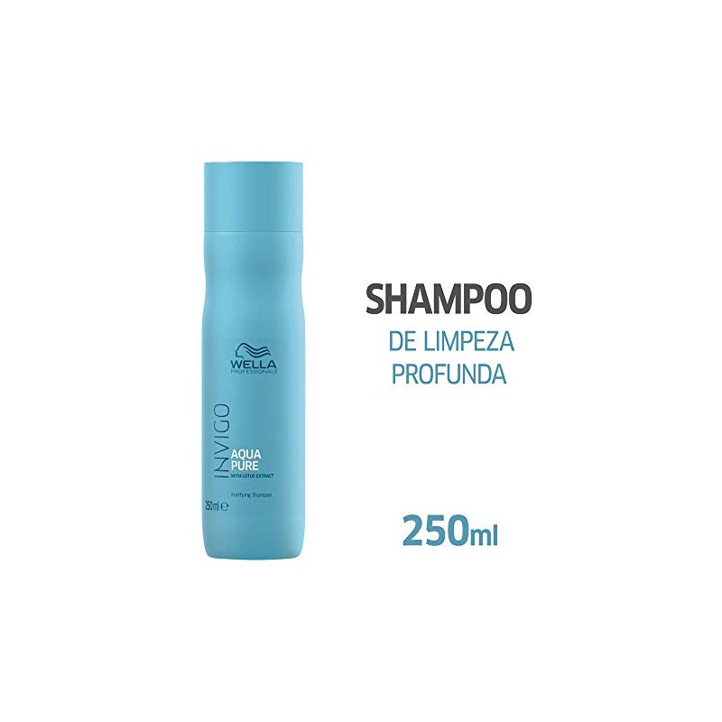 Wella Invigo Aqua Pure Champú purificante - 250 ml