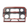 Fewshaw Carbon Fiber Center Console Air Conditioner Panel AC Cover