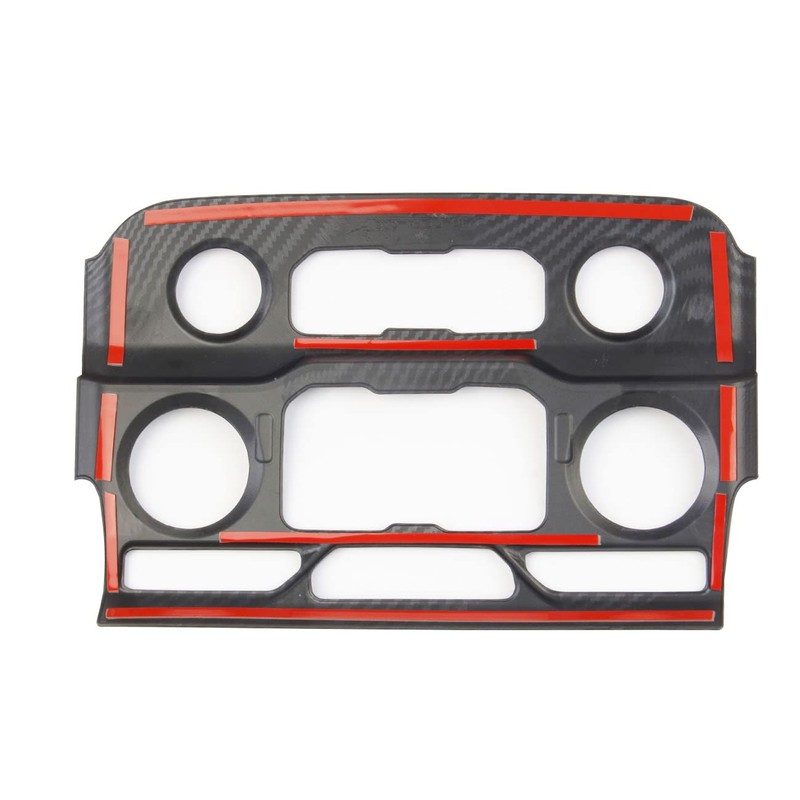 Fewshaw Carbon Fiber Center Console Air Conditioner Panel AC Cover