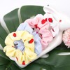 Mini strawberry scrunchie hair tie scrunchie hair tie / 미니딸기 곱창머리끈 곱창밴드 스크런치 머리끈