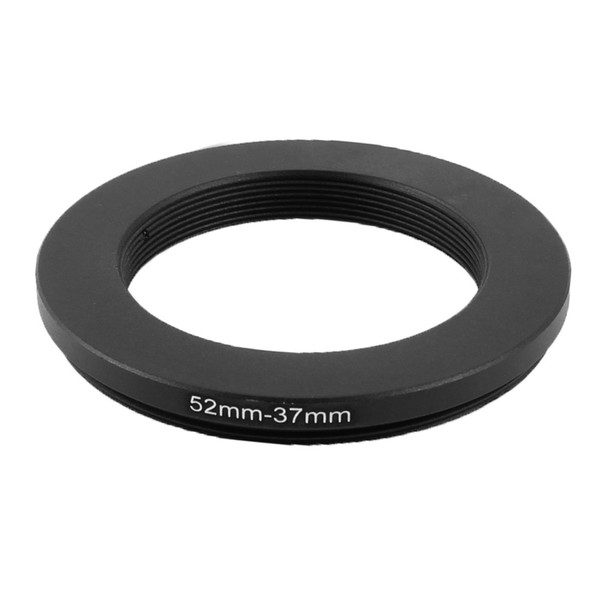 uxcell 52mm-37mm Camera Parts Lens Filter Ring Adapter Black Step