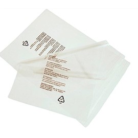 200 Clear Transparent Plastic SELF Seal Garment Bags with Safety Warning (10" x 12")