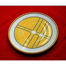 Deruta Of Italy  Deruta Ceramic La Strada Dinner Plate 10 inches