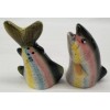 Country Side Trout or Bass Salt & Pepper Shaker Set
