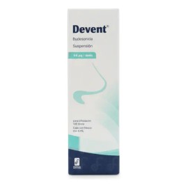 Devent Budesonida 64 Mcg / dosis suspensión nasal 120 dosis Farmadextrum