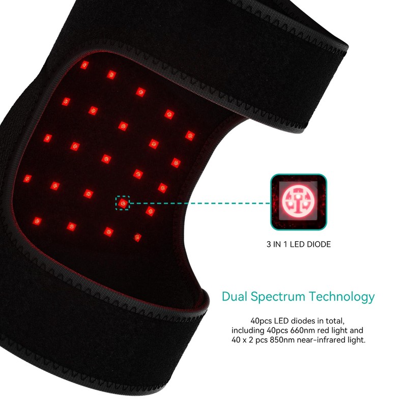 CLMTAS [2025 Upgraded] Knee Massager with Vibration, for Knee and
