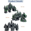 GOLOMOZ Aquarium Mountain View Stone Ornament - Extra Large Tall