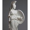 Greek Roman Goddess Athena Minerva Alabaster Statue Figure Sculpture 24.5cm
