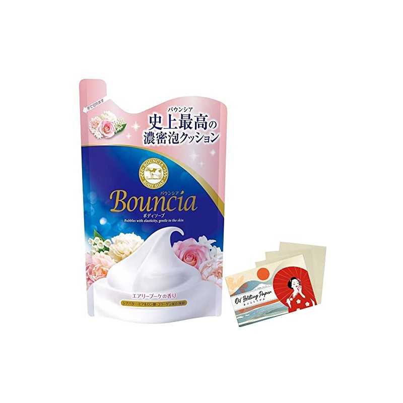 Bouncia Foam Body Soap 360 ml Refill Airy Bouquet