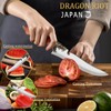 DRAGON RIOT Sharp Boning Knife for Meat Cutting, Full Tang