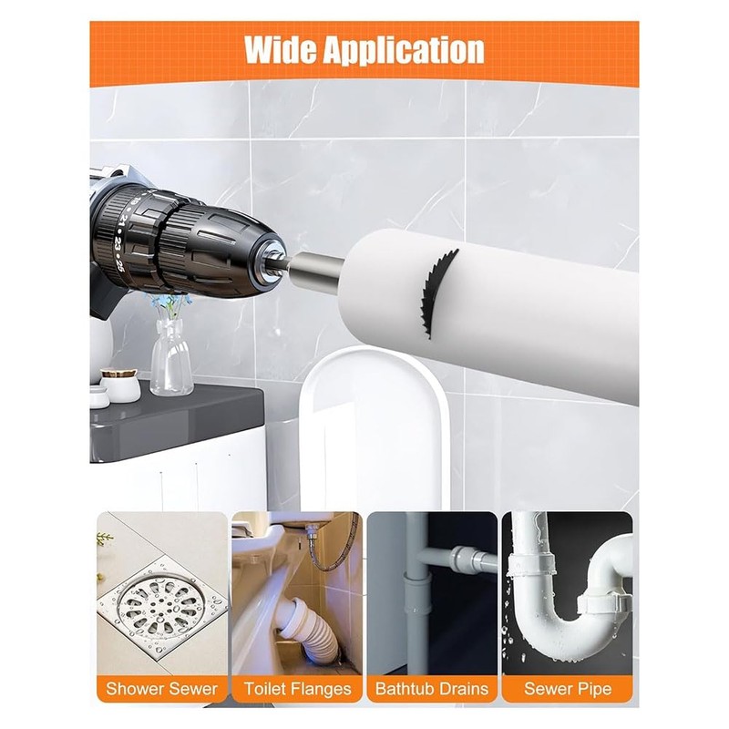 TOBEOME Inside Pipe Cutter for PVC Pipe with 5 Replacement