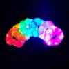 KFMX 12 Scrunchies Luminosas Mujer Niñas Donas Led Varios Colores