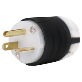 Pass and Seymour NEMA Straight Blade 6-20P Plug - Rated for 20 Amp, 250V Power Cord Plug - Iron Box Part # PS620P