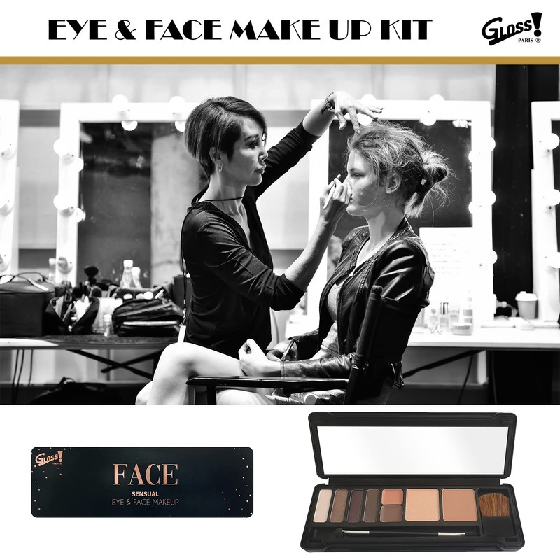 Gloss! Pyramid Make-up-Palette, 1er Pack (1 x 12 Stück) Geschenk-Box