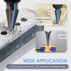 50 Sizes HSS Step Drill Bit Set with Automatic Center