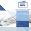 Gustav Neuser 50 x Unfolded Simple Insert Paper for B6