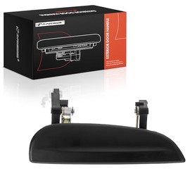 A-premium - Manija de Puerta Exterior Delantera Derecha del Lado del Pasajero Compatible con Kia Rio 2003 2004 2005, Color Negro Liso, Repuesto # 82660-fd010xx