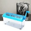 Paper Shredder Plastic Manual Operation Transparent A4 Cutting Machine Tool
