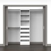 ClosetMaid ClosetMaid Modular Storage Shelf Unit with 3 Shelves, Wood