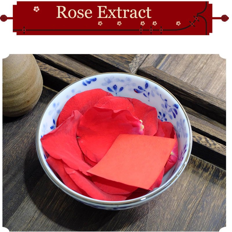 Grospe Traditional Chinese Lipstick, 12 PCS Makeup Rouge Lipstick Papers,