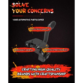 CCIYU Turn Signal Switch F4XY13K359AX F5Z13K359BAX F5Z13K359CA 1S1083 Fit 2000-2001 for Ford Explorer, 2001 for Ford Explorer Sport Trac, 1994-1998 for Mercury Villager, 1994-1998 for Nissan Quest