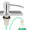 Soap Dispenser for Kitchen Sink, Built in Sink Soap Dispenser,