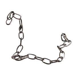 Danco 88073 Toilet Flapper Chain and Hook, Stainless Steel