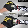 ZIONOR X Ski Snowboard Snow Goggles OTG Design for Men