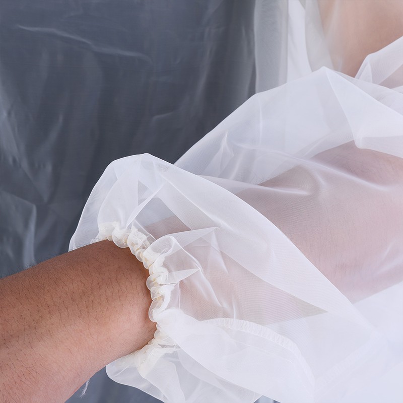 Professional Beekeeper Jacket Transparent Beekeeping Protective Suit Equipment with Hooded