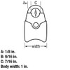 Master Lock 4689T TSA Approved Keyed Lock, 2 Pack, Colors