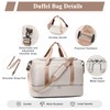 Large Travel Duffle Bag,Carry-on Overnight Weekender Bags for Women