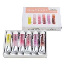 Kusakabe 314051 Transparent Watercolor, Single Pigment, Warm, 6 Color Set, 0.3 fl oz (10 ml) (No. 4)