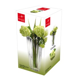 Bormioli Rocco Corolla Flower Vase, Gift Boxed