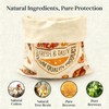 FWOAFTER 2 Pack Beeswax Bread Bags for Homemade Sourdough (13"x17")